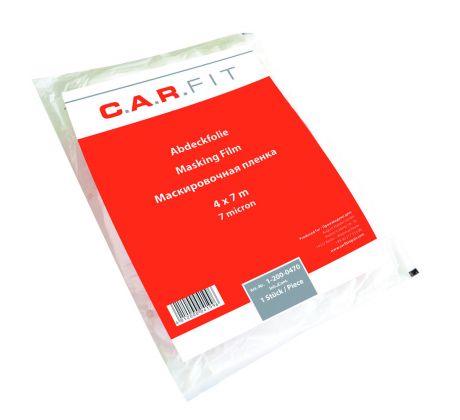 CARFIT Maskovacia fólia 7µ x 4 m x 5 m